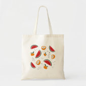 Sac fourre-tout de tranches de fruits (Devant)