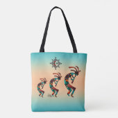 Sac fourre-tout de trois Kokopelli (Dos)