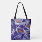 Sac fourre-tout de Tulipe pourpre (Dos)