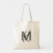 Sac fourre-tout de typographie élégant (Dos)
