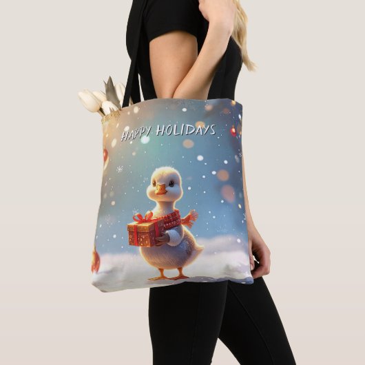 Sac fourre-tout de vacances Petit Canard (De près)