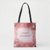 Sac fourre-tout de vacances Red Pink (Devant)