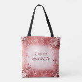 Sac fourre-tout de vacances Red Pink (Dos)