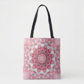 Sac fourre-tout de vacances rose (Devant)