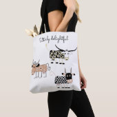 Sac fourre-tout de vache absolument mignon (De près)