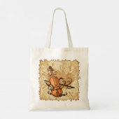 Sac fourre-tout de violon de musique Swirl (Dos)