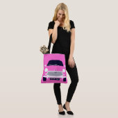 Sac fourre-tout de voiture Pink Classic sur mesure (Sur le modèle)