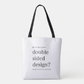 Sac fourre-tout de votre conception Télécharger (Dos)