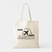 Sac fourre-tout de voyage vers NYC (Dos)