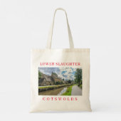 Sac fourre-tout de vue Cotswolds Lower Slaughter (Dos)