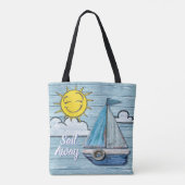 sac fourre-tout de yacht au design de Driftwood Be (Dos)