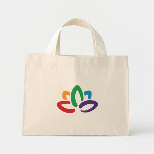 Sac fourre-tout de Yoga 'Lotus Flower' (Devant)