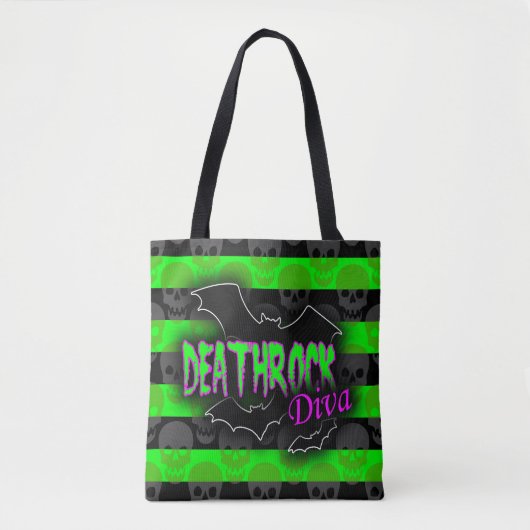 Sac fourre-tout Deathrock Diva (Devant)