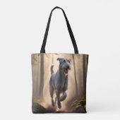 Sac fourre-tout d'épaule élégant de Wolfhound irla (Dos)