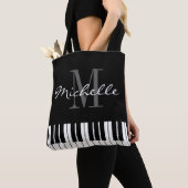 sac fourre-tout d'épaule pour piano noir (De près)