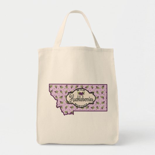 Sac fourre-tout d'épicerie Montana Huckleberry (Devant)