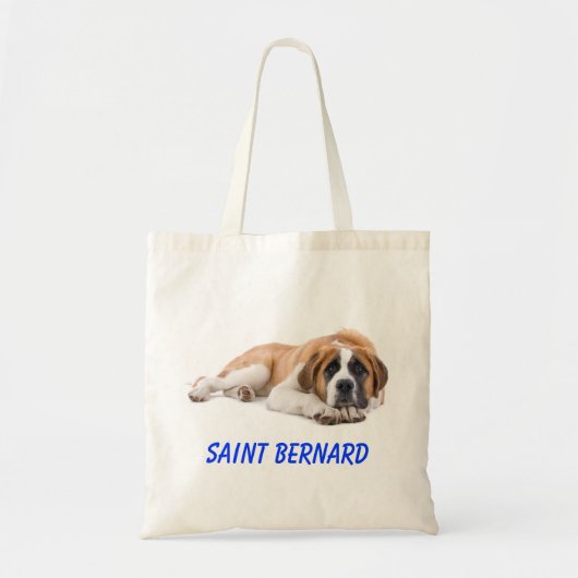 Sac fourre - tout d'épicerie Saint Bernard Puppy D (Devant)