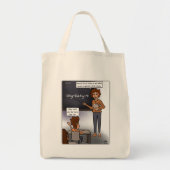 Sac fourre-tout d'épicerie Star Teacher (Devant)