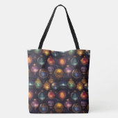 Sac fourre-tout des Baubles de Noël (Dos)