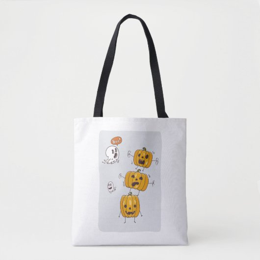 Sac fourre-tout des Citrouilles d'Halloween et des (Devant)
