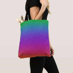 Sac fourre-tout des couleurs arc-en-ciel