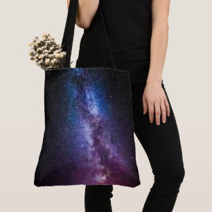 Sac fourre-tout des couleurs vives de la voie lact