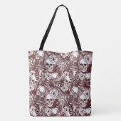 Sac fourre-tout des crânes de la jungle (Dos)