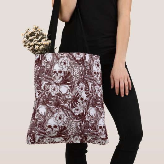 Sac fourre-tout des crânes de la jungle (De près)