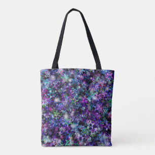 sac fourre-tout des étoiles arc-en-ciel