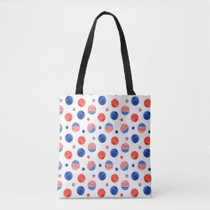 Sac fourre-tout des étoiles et cercles Patriotic U