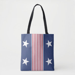 Sac fourre-tout des étoiles et des rayures patriot