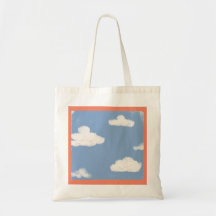 Sac fourre-tout des nuages fluides Blue Sky