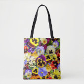 Sac fourre-tout des Pansies d'été (Devant)