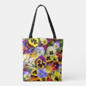 Sac fourre-tout des Pansies d'été (Dos)