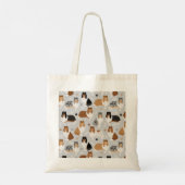 Sac fourre-tout des pattes et des os de Collie rug (Dos)