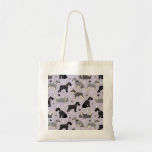 Sac fourre-tout des pattes et des os Schnauzer