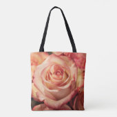 Sac fourre-tout des pétales de rose (Dos)