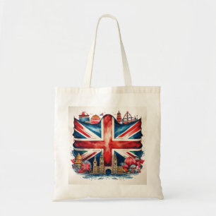 Sac fourre-tout des repères Union Jack