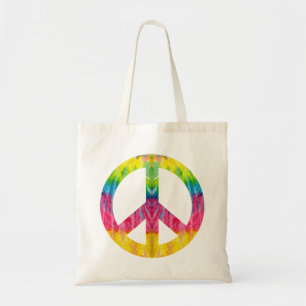 Sac fourre-tout des signes de paix hippy