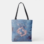 Sac fourre-tout des signes zodiac Pisces (Dos)
