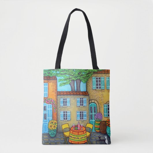 Sac fourre-tout des souvenirs de Provence (Devant)