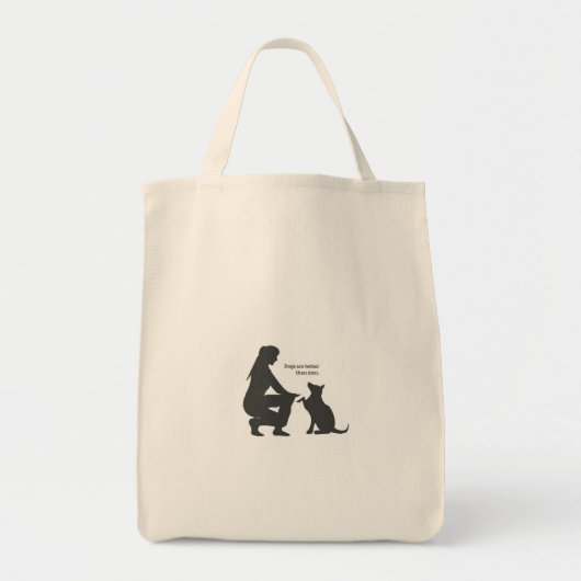 Sac fourre-tout (Design Amoureux des chiens) (Devant)