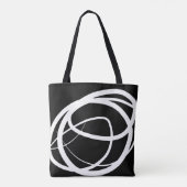 Sac fourre-tout design boho moderne (Dos)