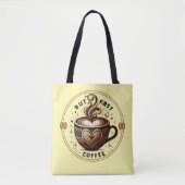 Sac fourre-tout design Latte Art pour les amateurs (Devant)