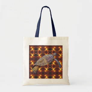 Sac fourre-tout d'estampes de tortues marines
