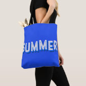 Sac fourre-tout d'été et de sable (De près)