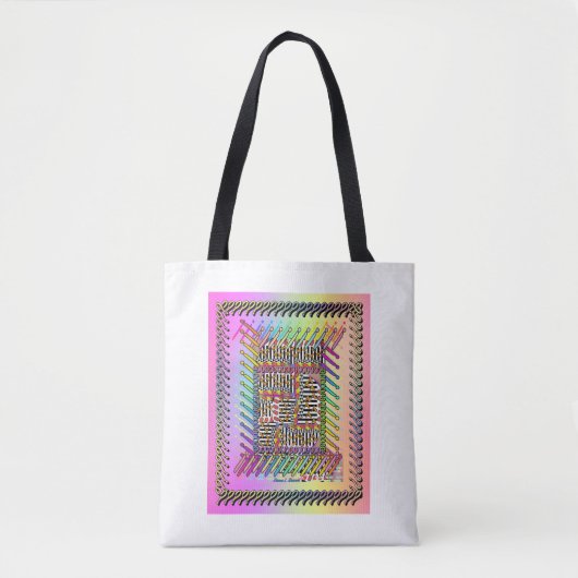 SAC FOURRE-TOUT D'EXCLAMATION (Devant)
