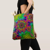 Sac fourre-tout d'explosion couleur Mandelbrot (De près)