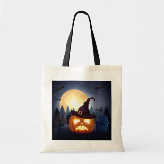Sac fourre-tout d'Halloween (Devant)