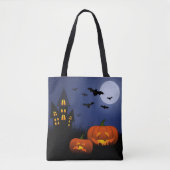 Sac fourre-tout d'Halloween (Devant)